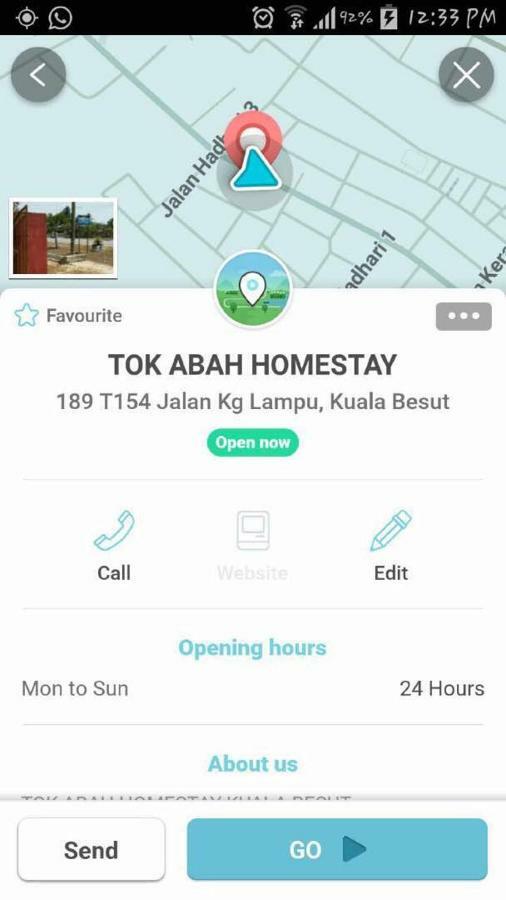 Homestay Tok Abah Kuala Besut エクステリア 写真